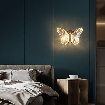 Butterfly Bedroom Decorative Wall Lamp