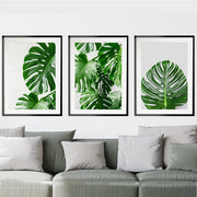 Green Plant Canvas Painting